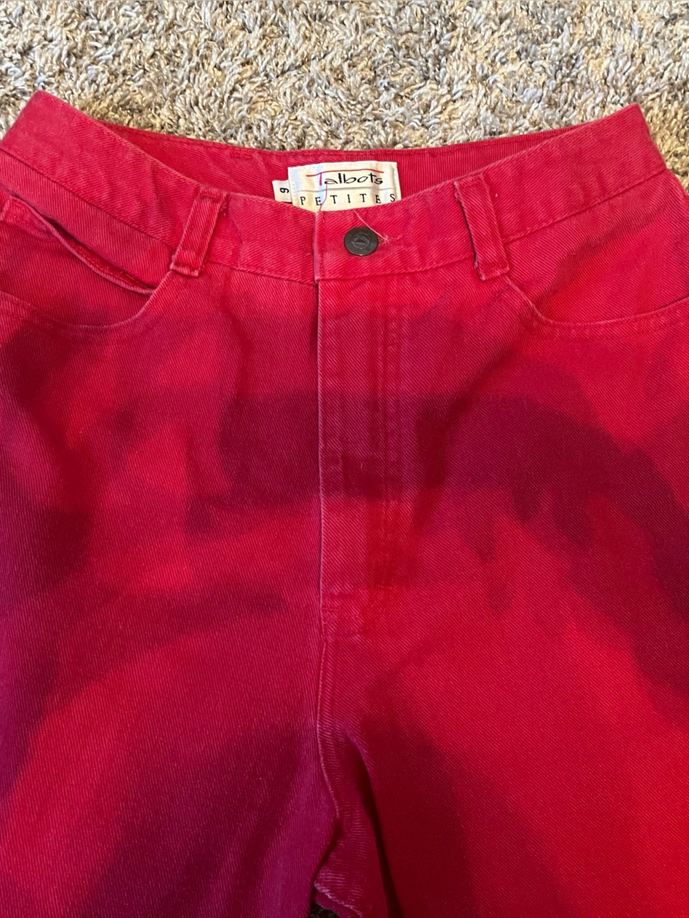 Talbots Petite Red Women's Jeans